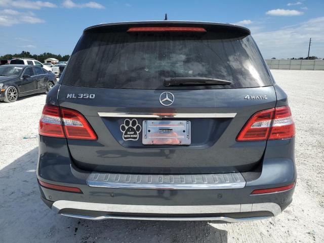 4JGDA5HB9CA023403 - 2012 MERCEDES-BENZ ML 350 4MATIC GRAY photo 6