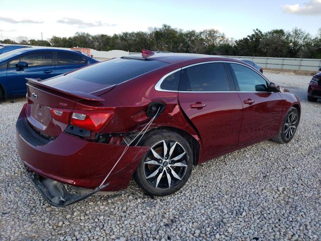 1G1ZG5ST4LF056430 - 2020 CHEVROLET MALIBU RS 红色 照片 3