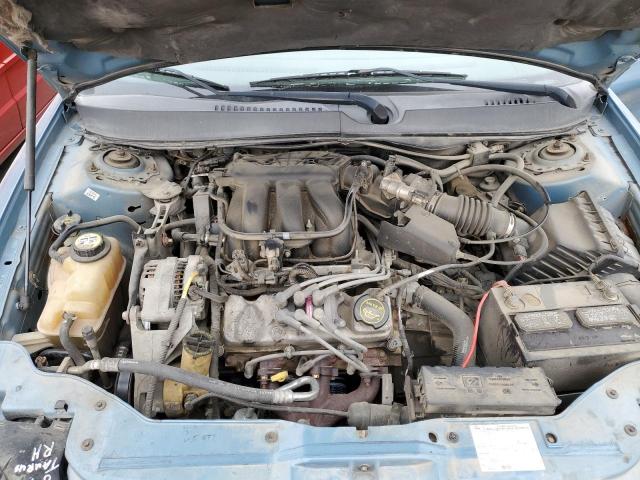 1FAFP53U47A130164 - 2007 FORD TAURUS SE BLUE photo 11