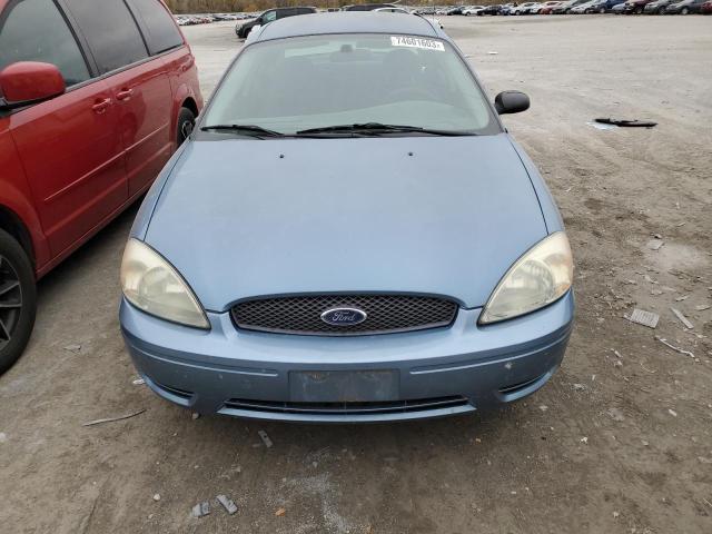 1FAFP53U47A130164 - 2007 FORD TAURUS SE BLUE photo 5