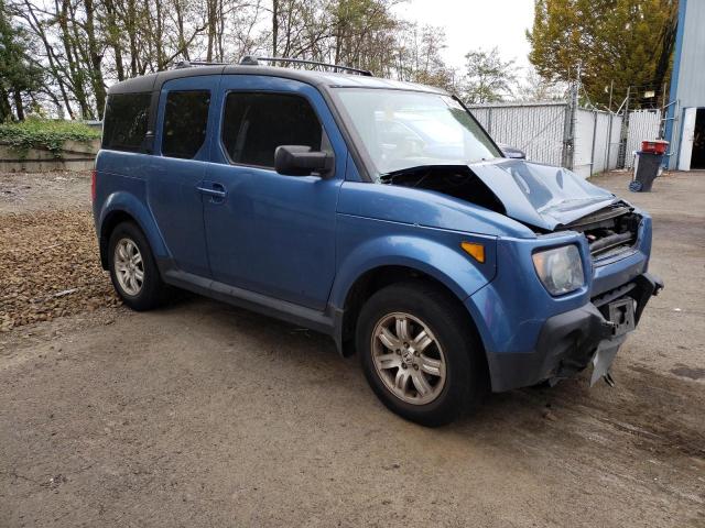 5J6YH28717L009916 - 2007 HONDA ELEMENT EX BLUE photo 4