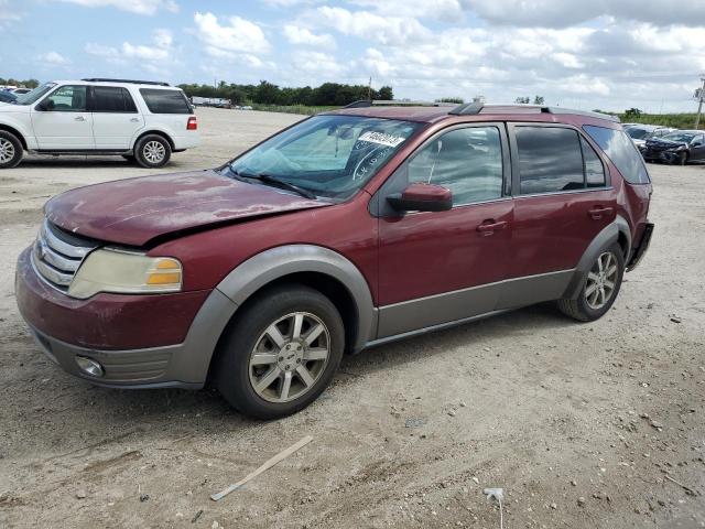 1FMDK02W38GA15748 - 2008 FORD TAURUS X SEL MAROON photo 1