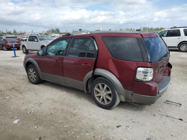 1FMDK02W38GA15748 - 2008 FORD TAURUS X SEL MAROON photo 2