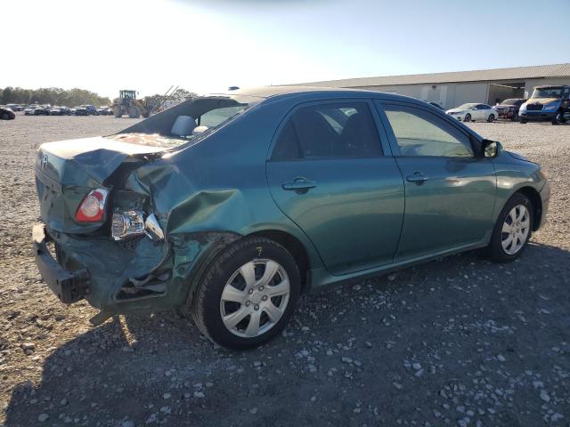 1NXBU4EE2AZ299893 - 2010 TOYOTA COROLLA BASE GREEN photo 3