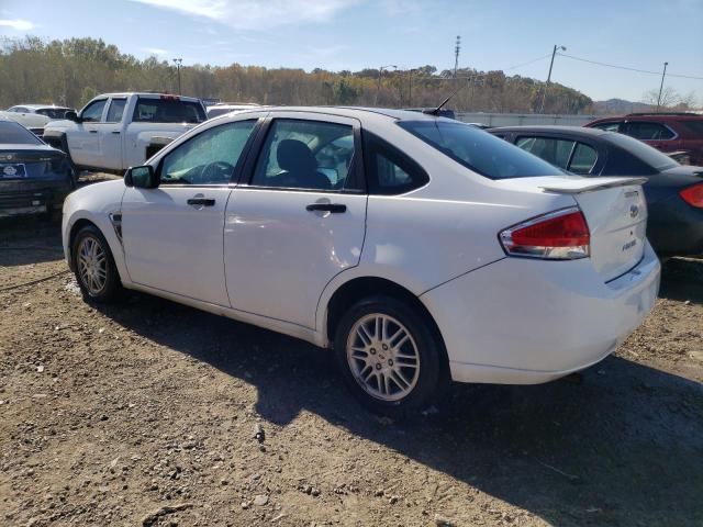 1FAHP35N48W243460 - 2008 FORD FOCUS SE WHITE photo 2