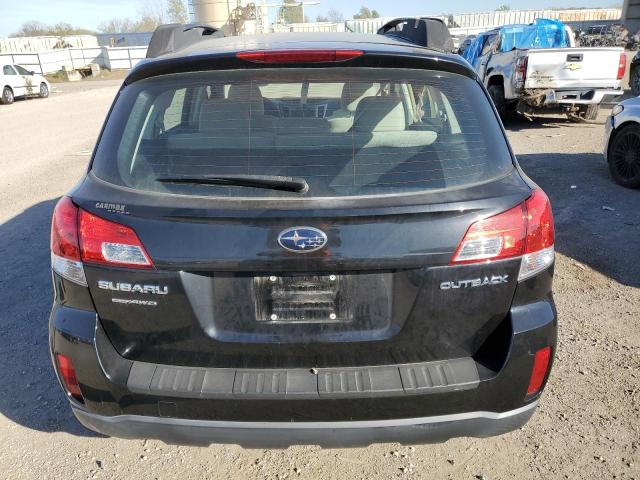 4S4BRCAC7D3222222 - 2013 SUBARU OUTBACK 2.5I BLACK photo 6