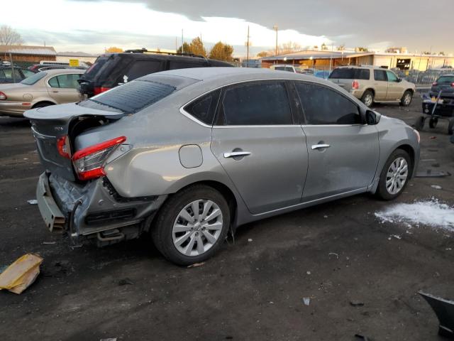 3N1AB7APXEL619317 - 2014 NISSAN SENTRA S CHARCOAL photo 3