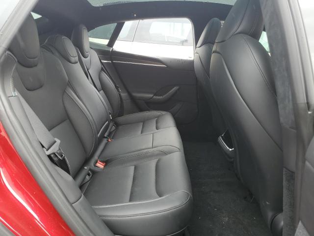 5YJSA1E60RF533098 - 2024 TESLA MODEL S RED photo 10