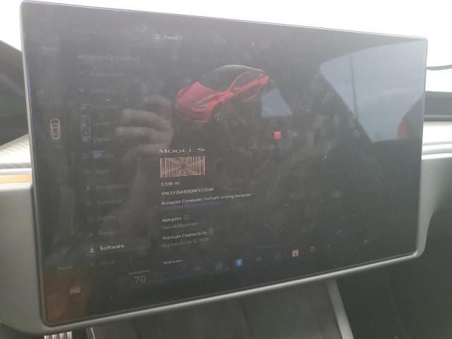 5YJSA1E60RF533098 - 2024 TESLA MODEL S RED photo 9