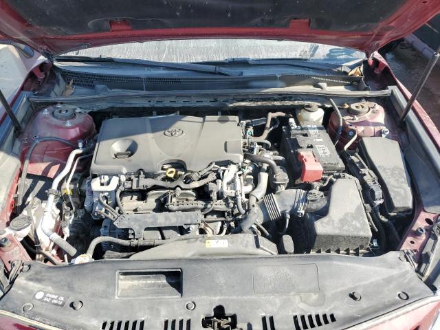 4T1B11HK7JU515116 - 2018 TOYOTA CAMRY L RED photo 11