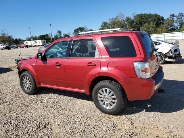 4M2CU87G69KJ10291 - 2009 MERCURY MARINER PREMIER RED photo 2