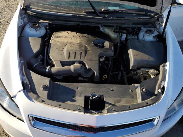 1G1ZC5EU9BF321079 - 2011 CHEVROLET MALIBU 1LT WHITE photo 11
