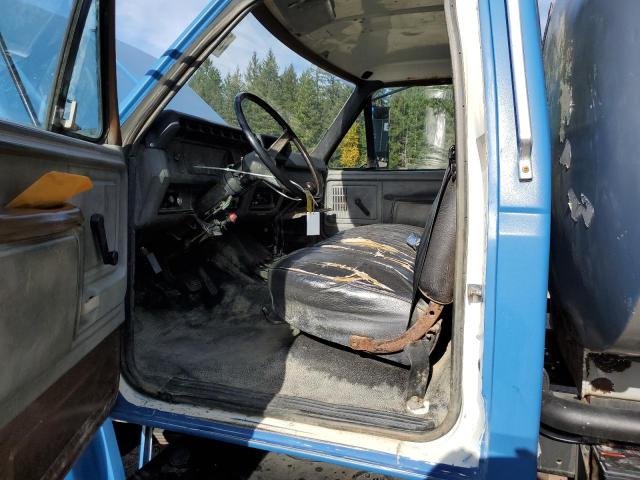 1FDPF70K6LVA15502 - 1990 FORD F700 BLUE photo 7