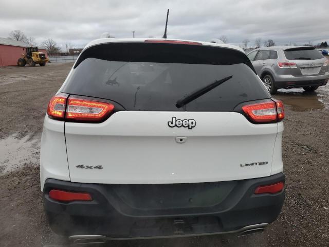 1C4PJMDS2FW659153 - 2015 JEEP CHEROKEE LIMITED WHITE photo 6