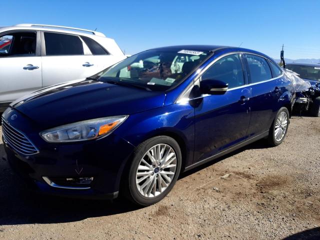 1FADP3J22HL202000 - 2017 FORD FOCUS TITANIUM BLUE photo 1