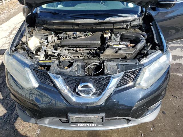 5N1AT2MVXEC825140 - 2014 NISSAN ROGUE S BLACK photo 12