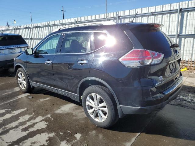 5N1AT2MVXEC825140 - 2014 NISSAN ROGUE S BLACK photo 2