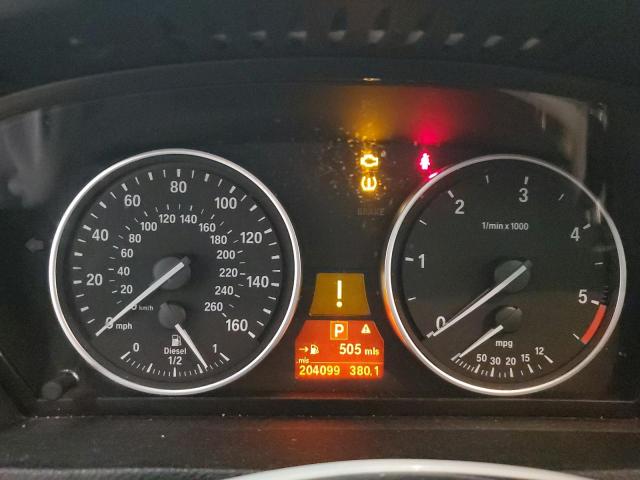 5UXFF03589LJ95873 - 2009 BMW X5 XDRIVE35D GRAY photo 9
