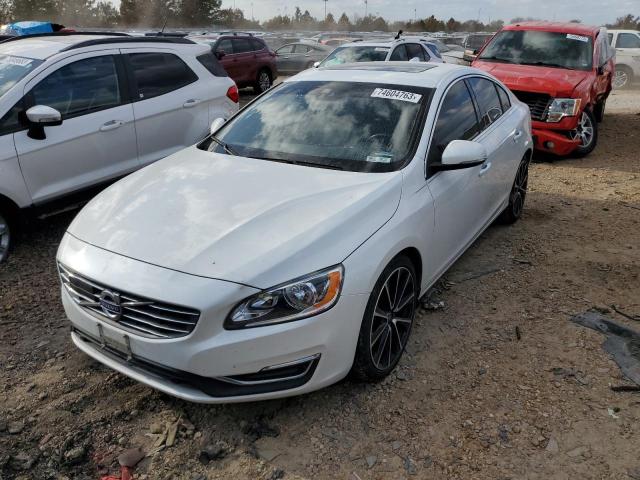 YV126MFK9G2406634 - 2016 VOLVO S60 PREMIER WHITE photo 1