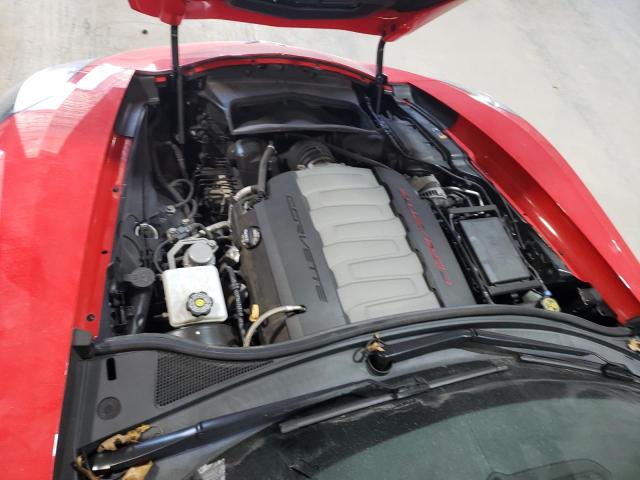 1G1YB2D72K5103662 - 2019 CHEVROLET CORVETTE STINGRAY 1LT RED photo 11