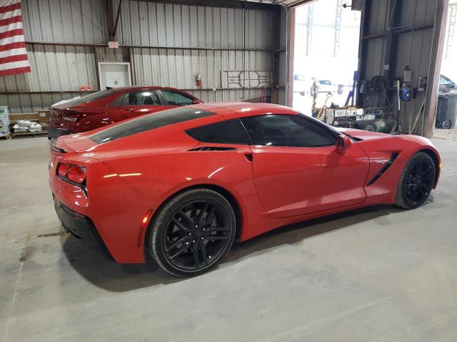 1G1YB2D72K5103662 - 2019 CHEVROLET CORVETTE STINGRAY 1LT RED photo 3