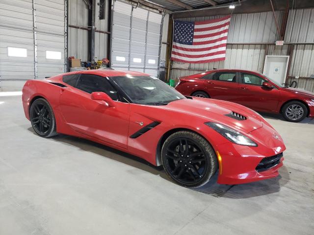 1G1YB2D72K5103662 - 2019 CHEVROLET CORVETTE STINGRAY 1LT RED photo 4