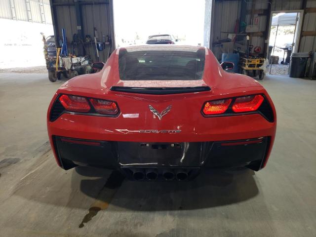 1G1YB2D72K5103662 - 2019 CHEVROLET CORVETTE STINGRAY 1LT RED photo 6