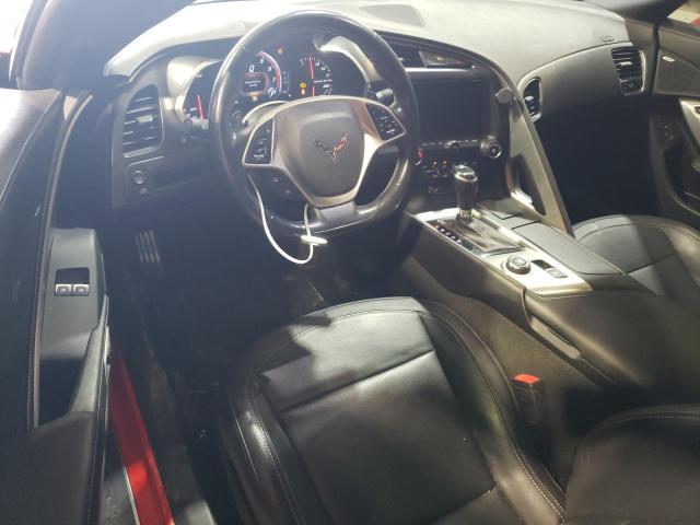 1G1YB2D72K5103662 - 2019 CHEVROLET CORVETTE STINGRAY 1LT RED photo 8