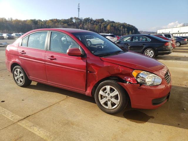 KMHCN4AC8BU615241 - 2011 HYUNDAI ACCENT GLS RED photo 4