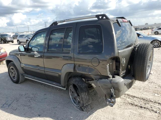 1J4GL38K05W725576 - 2005 JEEP LIBERTY RENEGADE GRAY photo 2