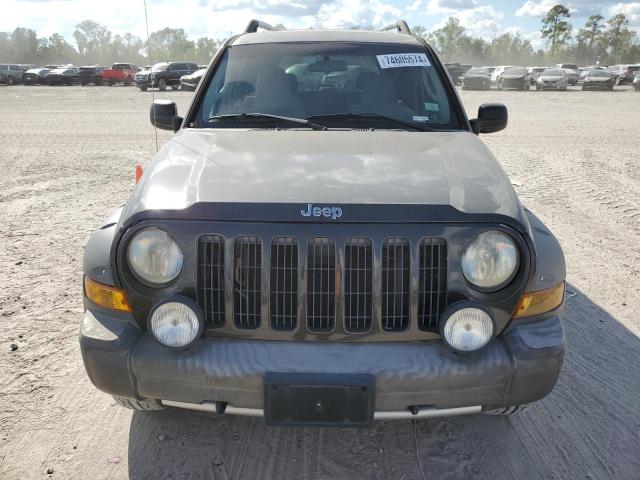 1J4GL38K05W725576 - 2005 JEEP LIBERTY RENEGADE GRAY photo 5