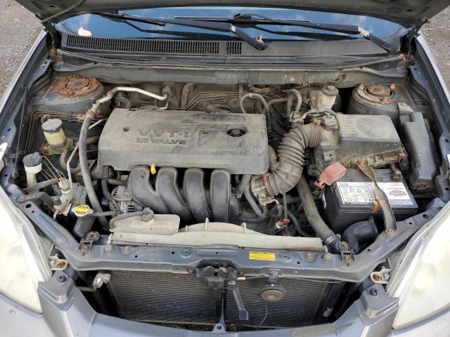 2T1KR32E37C657240 - 2007 TOYOTA COROLLA MA XR GRAY photo 11