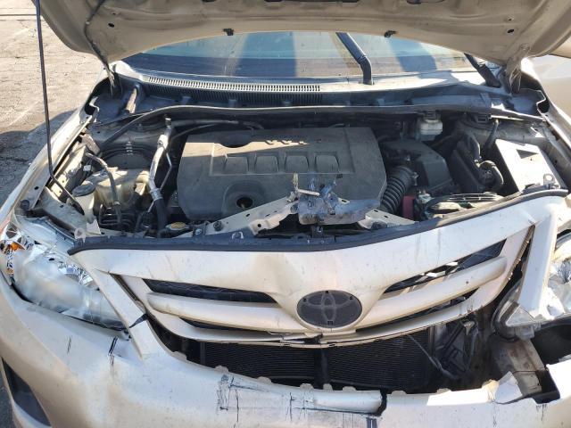 2T1BU4EE6BC653661 - 2011 TOYOTA COROLLA LE BASE CREAM photo 11