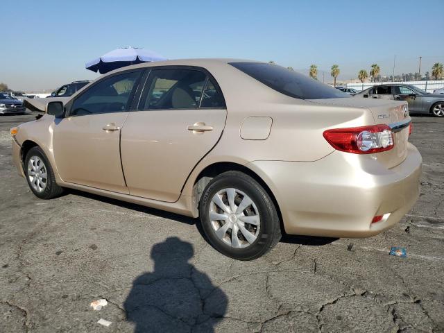 2T1BU4EE6BC653661 - 2011 TOYOTA COROLLA LE BASE CREAM photo 2