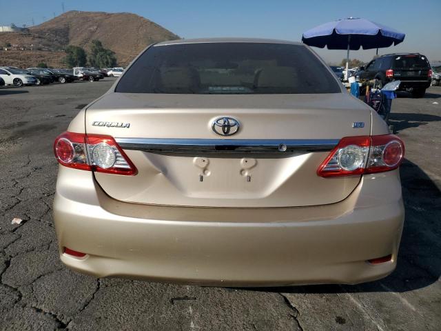 2T1BU4EE6BC653661 - 2011 TOYOTA COROLLA LE BASE CREAM photo 6