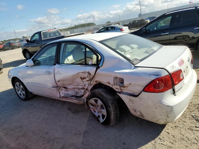 KNAGE123965068688 - 2006 KIA OPTIMA LX WHITE photo 2