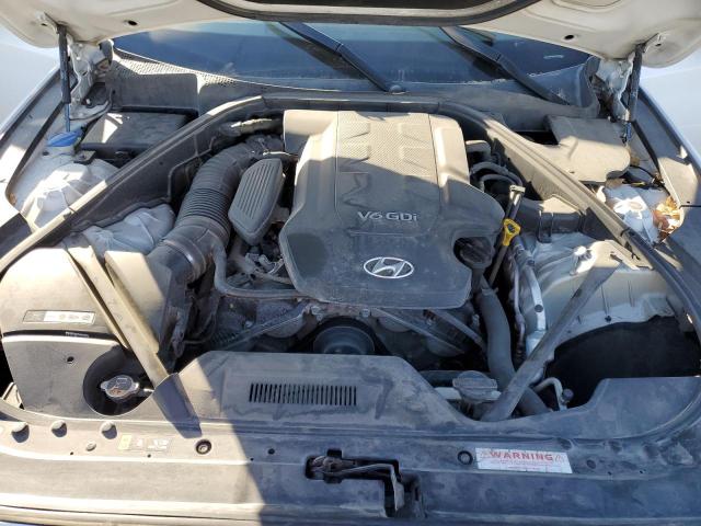 KMHGN4JE4FU084242 - 2015 HYUNDAI GENESIS 3.8L WHITE photo 11