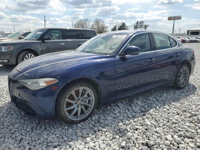 ZARFAEDN9H7536870 - 2017 ALFA ROMEO GIULIA Q4 蓝色 照片 1