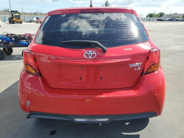 VNKKTUD36GA060999 - 2016 TOYOTA YARIS L RED photo 6