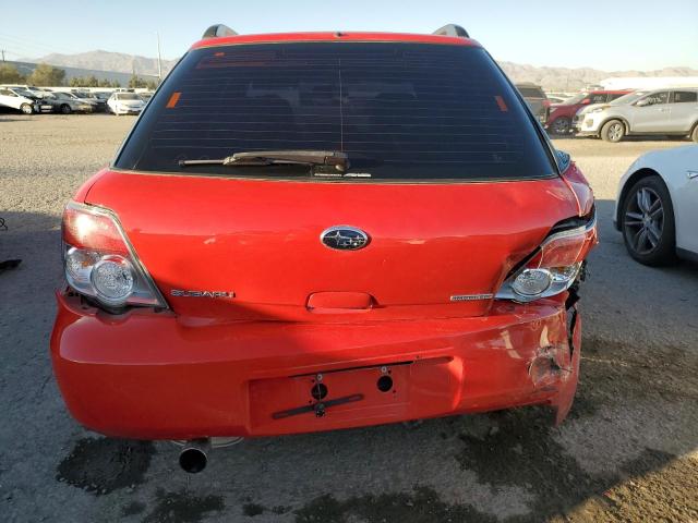 JF1GG67656H813213 - 2006 SUBARU IMPREZA 2.5I SPORTS WAGON RED photo 6