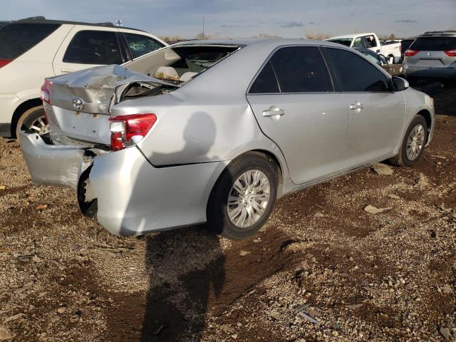 4T1BF1FK1DU299143 - 2013 TOYOTA CAMRY L SILVER photo 3