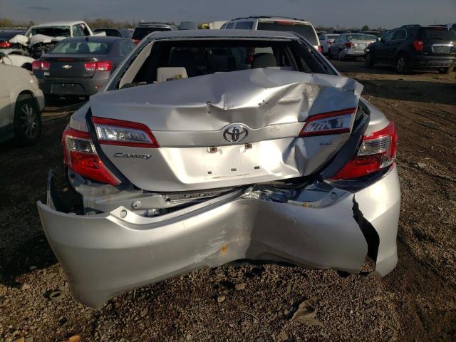 4T1BF1FK1DU299143 - 2013 TOYOTA CAMRY L SILVER photo 6