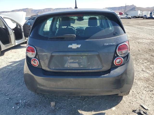 1G1JA6SH6D4122635 - 2013 CHEVROLET SONIC LS CHARCOAL photo 6