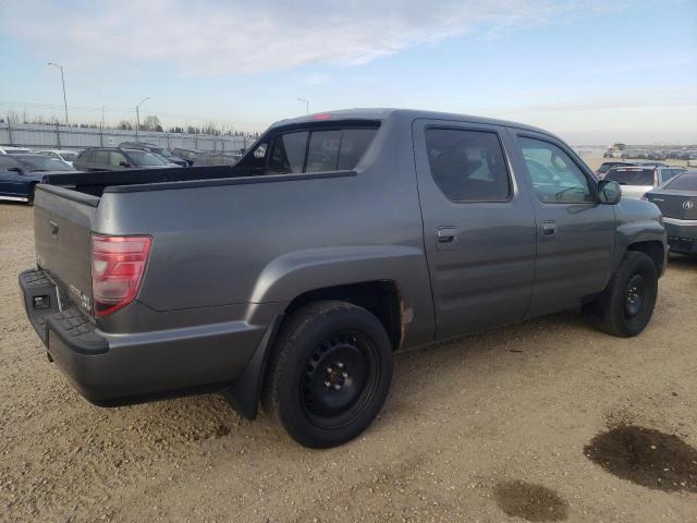 2HJYK16519H003080 - 2009 HONDA RIDGELINE RTL GRAY photo 3