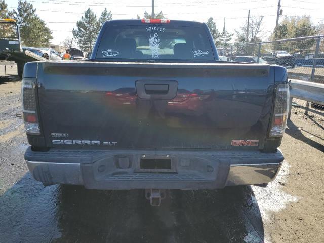 3GTP2WE34BG193413 - 2011 GMC SIERRA K1500 SLT BLUE photo 6