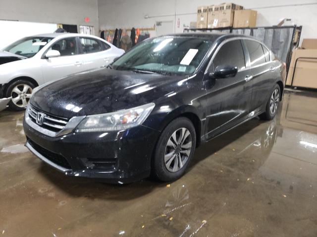 1HGCR2F39FA261809 - 2015 HONDA ACCORD LX BLACK photo 1