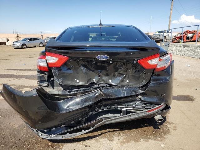 3FA6P0HR3DR361551 - 2013 FORD FUSION SE BLACK photo 6