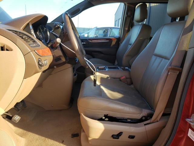 2C4RC1BG5ER336531 - 2014 CHRYSLER TOWN & COU TOURING 栗色 照片 7