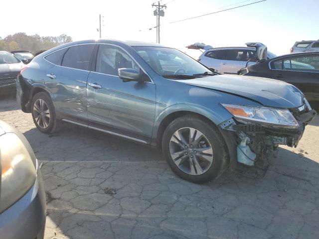 5J6TF1H56EL000649 - 2014 HONDA CROSSTOUR EXL BLUE photo 4