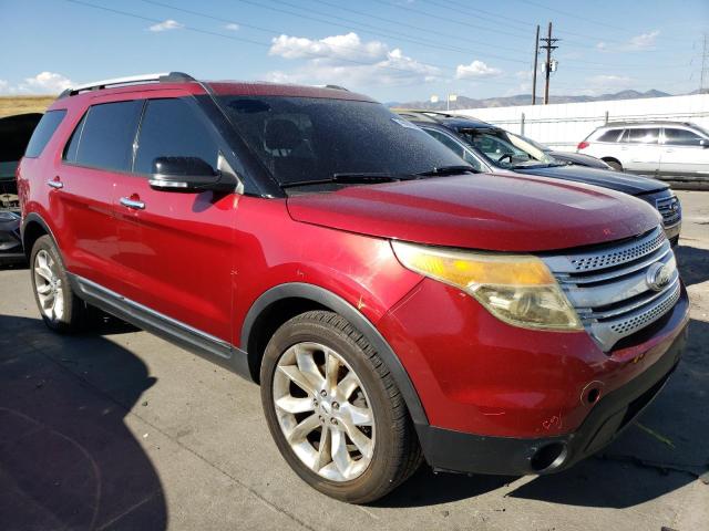 1FM5K8D87DGB22233 - 2013 FORD EXPLORER XLT MAROON photo 4